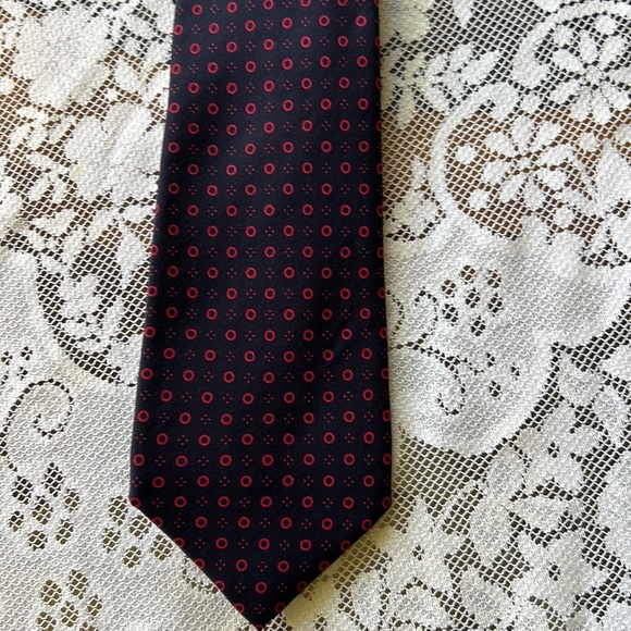 Pure silk classic men tie. Classic. Barely worn - Picture 1 of 5